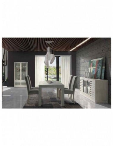 Mesa de comedor con sillas y mesa de...