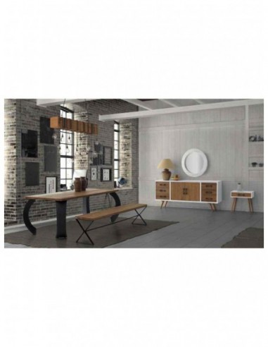 Mesa de comedor con sillas y mesa de...