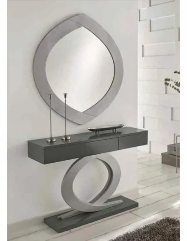 Entraditas diseño moderno con diferentes colores con espejos colgados diferentes diseños (2)