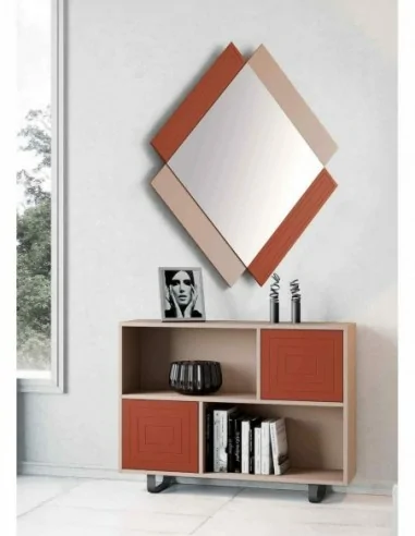 Entraditas diseño moderno con diferentes colores con espejos colgados diferentes diseños (6).1