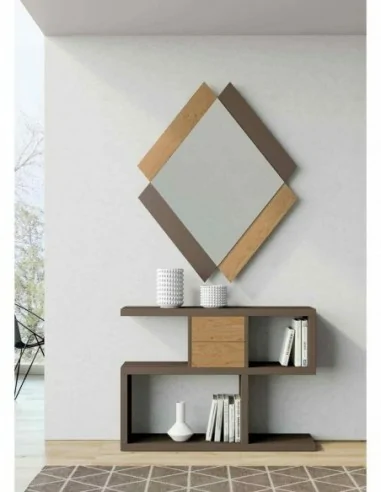 Entraditas diseño moderno con diferentes colores con espejos colgados diferentes diseños (7).1