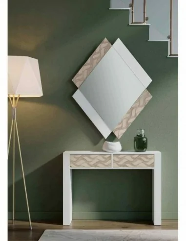 Entraditas diseño moderno con diferentes colores con espejos colgados diferentes diseños (8).1