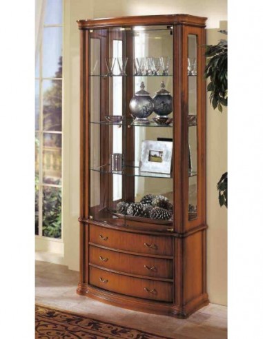 Mueble de salon con vitrinas diseño...