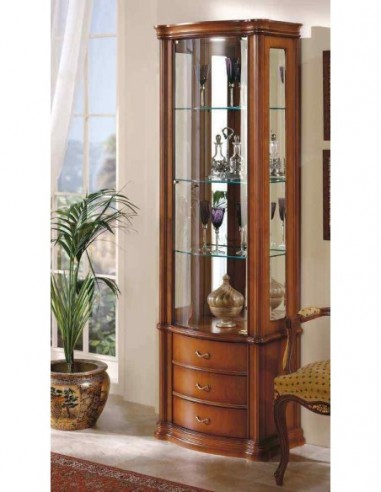 Mueble de salon con vitrinas diseño...