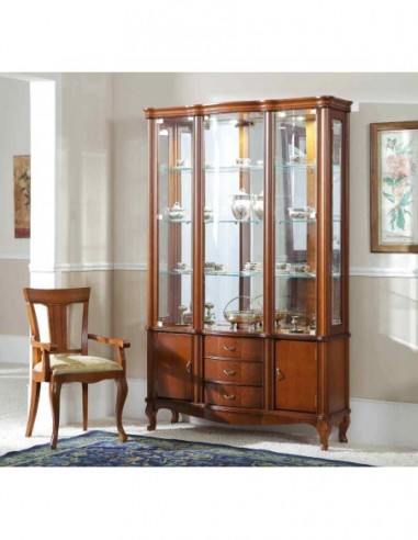 Mueble de salon con vitrinas diseño...