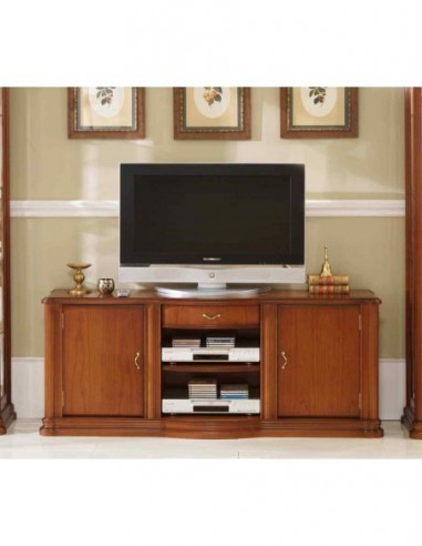 Mueble de salon con vitrinas diseño...