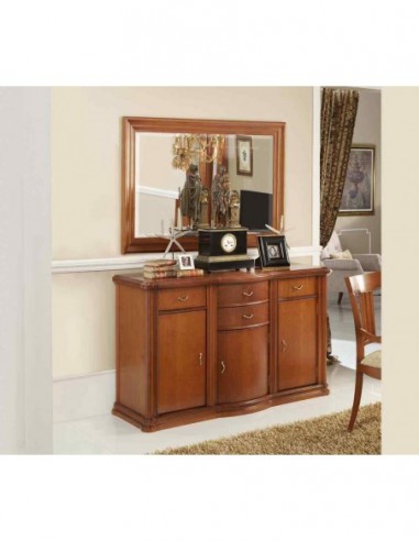 Mueble de salon con vitrinas diseño...