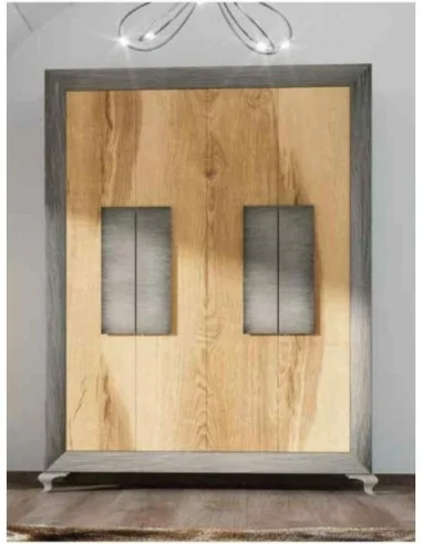 Armario puertas correderas o batientes en diseño moderno con varias opciones (16)