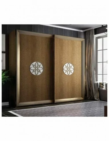 Armario puertas correderas o batientes en diseño moderno con varias opciones (19)