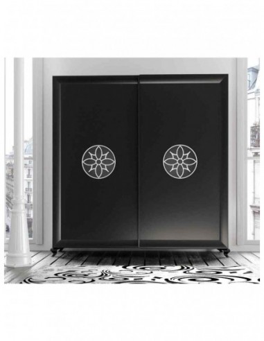 Armario puertas correderas o batientes en diseño moderno con varias opciones (21)