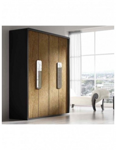 Armario puertas correderas o batientes en diseño moderno con varias opciones (24)