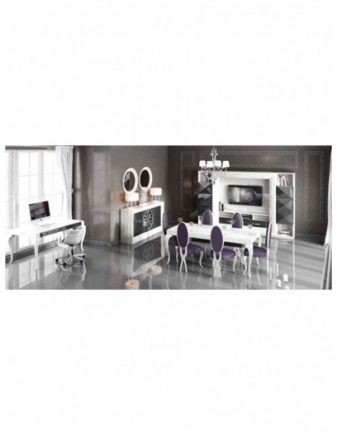 Conjunto de salon moderno modular con...
