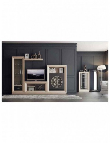 Conjunto de salon moderno modular con...