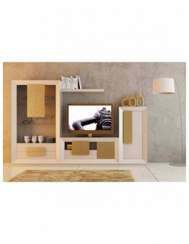 Conjunto de salon moderno modular con...