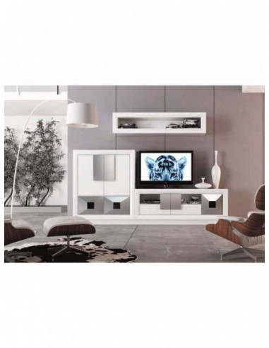 Conjunto de salon moderno modular con...