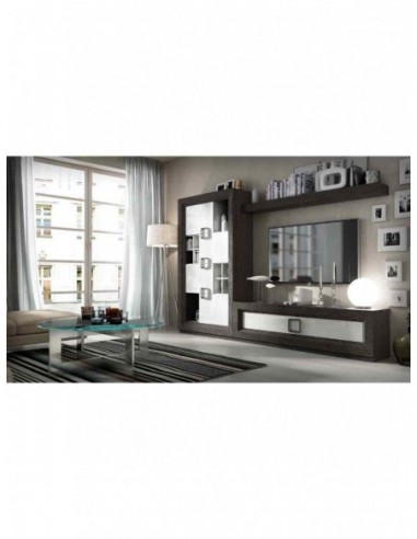 Conjunto de salon muebles lacados...