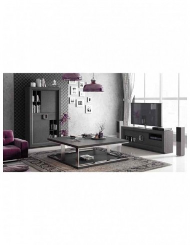 Conjunto de salon muebles lacados...
