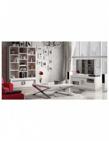 Conjunto de salon muebles lacados...