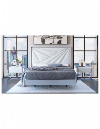 Dormitorio de matrimonio elegante con... Dormitorio de matrimonio elegante con...