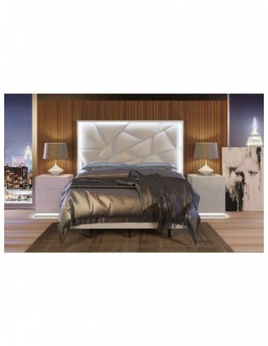Dormitorio de matrimonio elegante con... Dormitorio de matrimonio elegante con...
