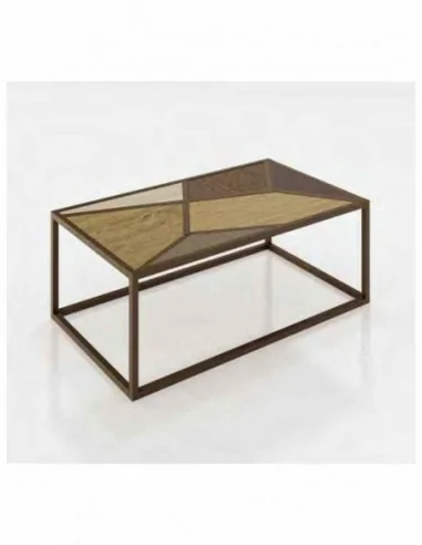 Mesa de centro elegante para salones mesas bajas redondas o rectangulares a elegir (100)