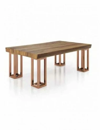 Mesa de centro elegante para salones mesas bajas redondas o rectangulares a elegir (37)