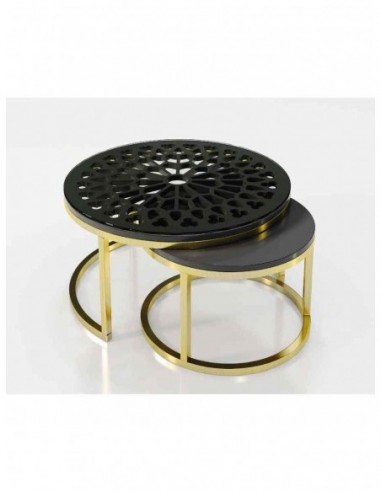 Mesa de centro elegante para salones...