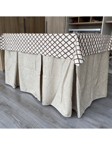 Ropa elegante 10 pliegues Beige con... Ropa elegante 10 pliegues Beige con...