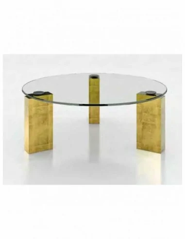 Mesa de centro elegante para salones mesas bajas redondas o rectangulares a elegir (90)