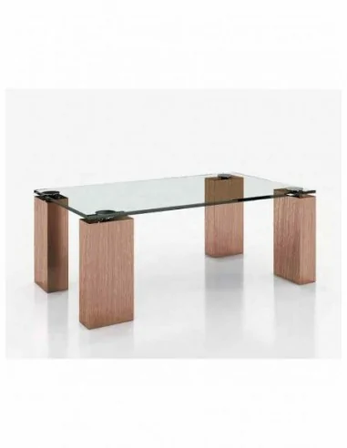 Mesa de centro elegante para salones mesas bajas redondas o rectangulares a elegir (91)