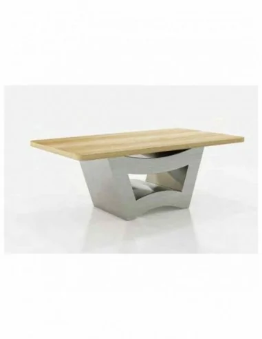 Mesa de centro elegante para salones mesas bajas redondas o rectangulares a elegir (98)