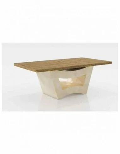 Mesa de centro elegante para salones mesas bajas redondas o rectangulares a elegir (99)
