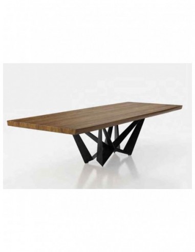 Mesa de comedor elegante para salones...