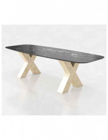 Mesa de comedor elegante para salones...