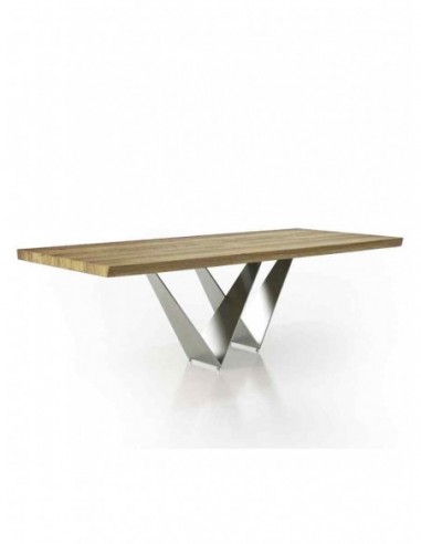 Mesa de comedor elegante para salones...