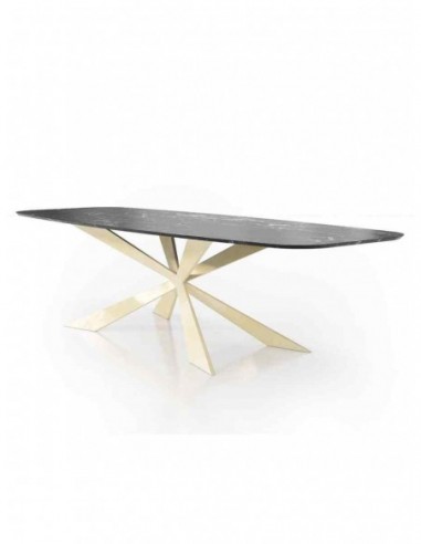 Mesa de comedor elegante para salones...