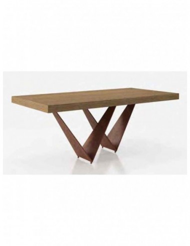 Mesa de comedor elegante para salones...