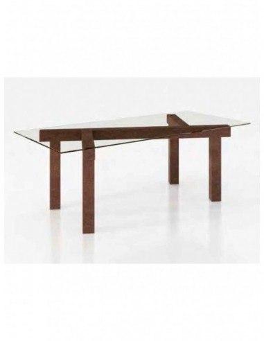 Mesa de comedor elegante para salones...