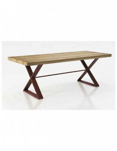 Mesa de comedor elegante para salones...