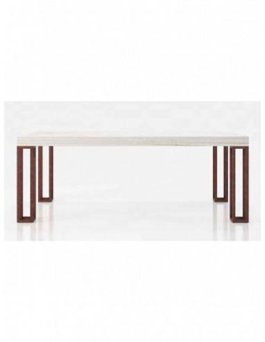 Mesa de comedor elegante para salones...