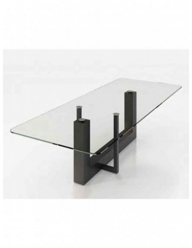 Mesa de comedor elegante para salones...