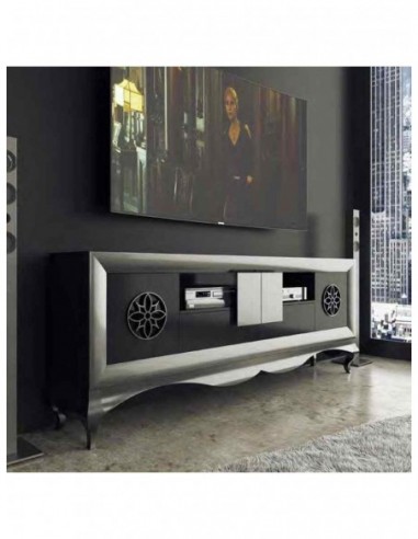 Mueble de salon moderno con diseño de... Mueble de salon moderno con diseño de...