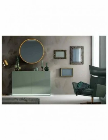 Mueble de salon moderno con diseño de alta gama lacados varios tipos de patas mueble de tv vitrinas (47)
