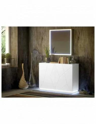 Mueble de salon moderno con diseño de alta gama lacados varios tipos de patas mueble de tv vitrinas (9)