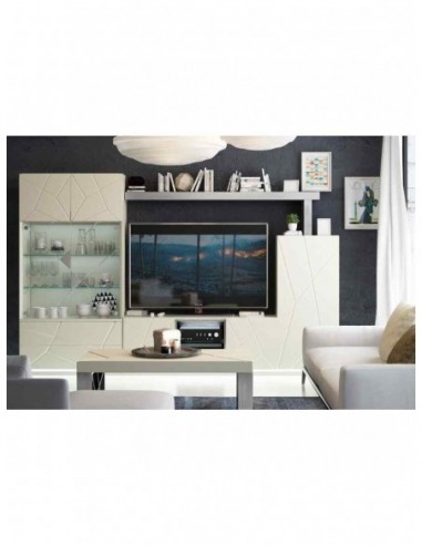 Salon comedor moderno con mesas y...