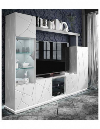 Salon comedor moderno con mesas y...