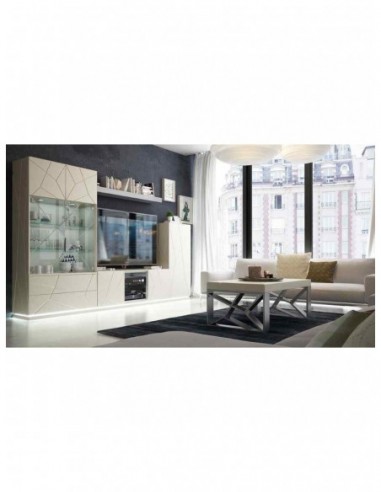 Salon comedor moderno con mesas y...