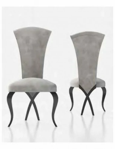 Sillas de comedor tapizadas diseño elegante sillon de salon descalzadora taburetes tapizados (19)