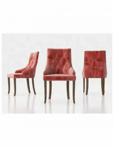 Sillas de comedor tapizadas diseño elegante sillon de salon descalzadora taburetes tapizados (21)