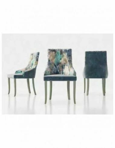 Sillas de comedor tapizadas diseño elegante sillon de salon descalzadora taburetes tapizados (23)